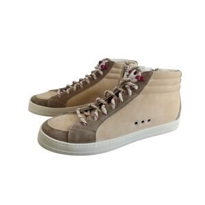 P448 Skate High Top Sneaker Men's 8-8.5 US / 40EU Havana/ Beige